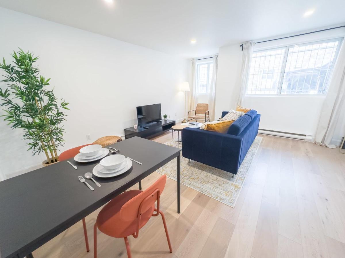 Appartement Cozy 1Bed In Downtown 3Min To Metro Free Parking à Montréal Extérieur photo
